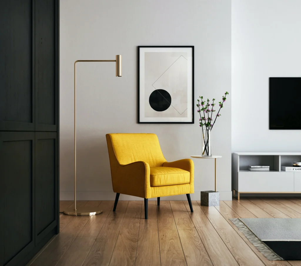 46.- Servicio de diseño de interiores