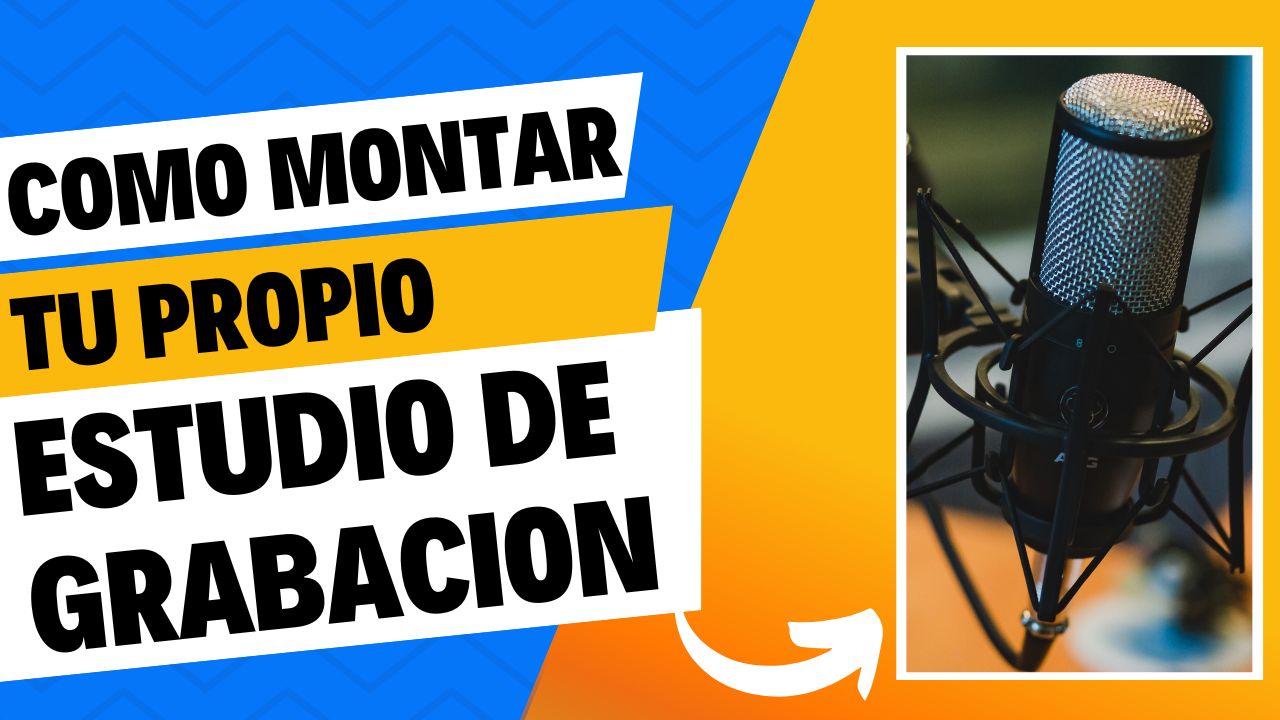 como montar un estudio de grabacion profesional, Qué necesito para montar un estudio de grabación, Equipo básico para montar un estudio de grabación